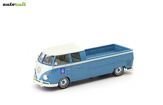 Autocult 1/43 1961 Volkswagen VW T1 bus double cabin long bed Li